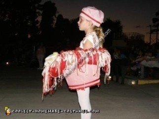 Homemade Spaghetti and Meatballs Costume