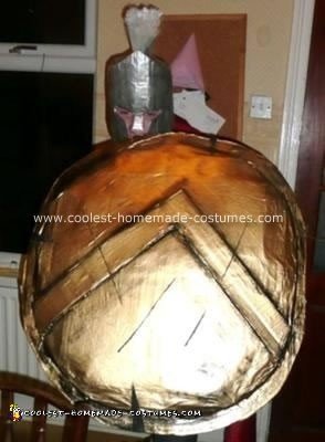 Homemade Spartan Costume