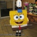 Homemade Sponge Bob Square Pants Costume