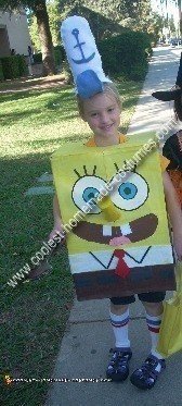 Homemade Spongebob Kids Costume