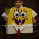 Homemade Spongebob Squarepants Halloween Costume