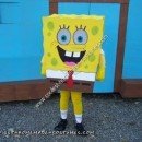 Homemade SpongeBob SquarePants Halloween Costume