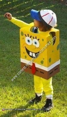 Homemade Spongebob, Squidward and Sandy Cheeks Group Costume
