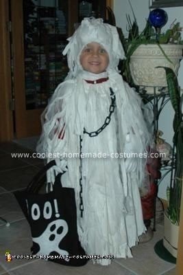 Homemade Spooky Ghost Halloween Costume