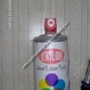 Homemade Spray Paint Can Costume