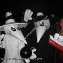 Homemade Spy vs. Spy Couple Halloween Costume