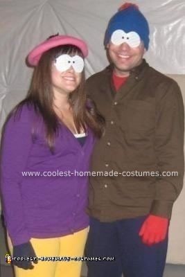 Homemade Stan and Wendy South Park Couple Costumes