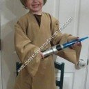 Homemade Star Wars Yoda Halloween Costume Idea