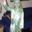 Homemade Statue of Liberty Costume