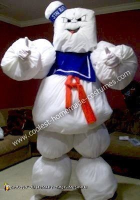 Homemade Stay Puft Halloween Costume