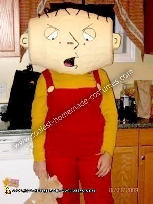 Homemade Stewie Griffin Costume