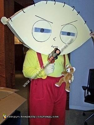 Homemade Stewie Griffin Costume