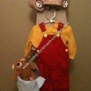 Homemade Stewie Griffin Halloween Costume Idea