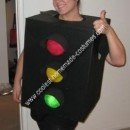 Homemade Stop Light Adult Costume