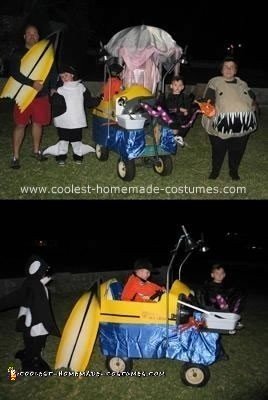 Homemade Submarine Costume