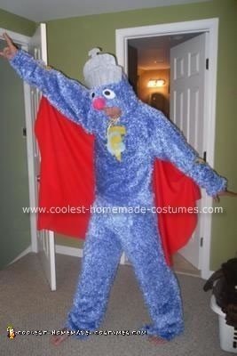 Homemade Super Grover Costume