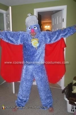 Homemade Super Grover Costume