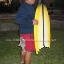 Homemade Surfer Costume