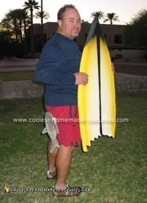 Homemade Surfer Costume