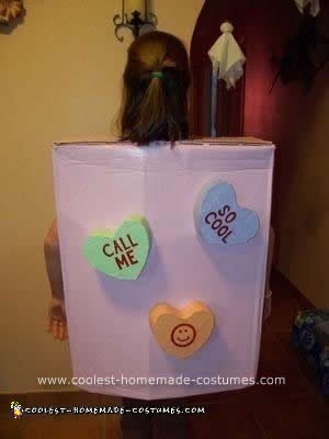 Homemade Sweethearts Candy Costume