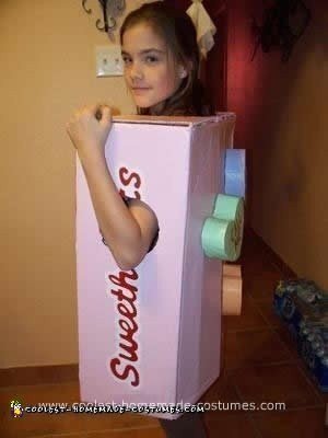 Homemade Sweethearts Candy Costume