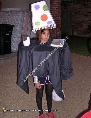 Homemade Table and Lampshade Halloween Costume Idea