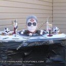 Homemade Table of Death Halloween Costume Idea