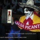 Homemade Tapatio Hot Sauce Charro Costume