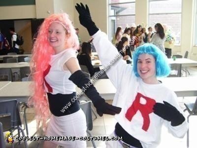 Homemade Team Rocket Couple Costume