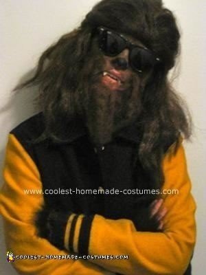 Homemade Teen Wolf Halloween Costume