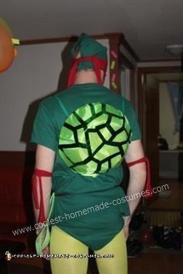 Homemade Teenage Mutant NEON Ninja Turtles Costume