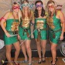 Homemade Teenage Mutant Ninja Turtle Group Costume Ideas