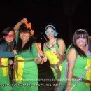 Homemade Teenage Mutant Ninja Turtles Group Costume