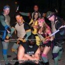 Homemade Teenage Mutant Ninja Turtles Group Costume