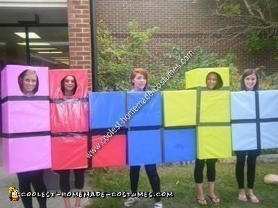 Homemade Tetris Costume