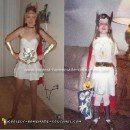 Homemade Then and Now She-Ra Costumes