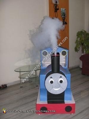 Homemade Thomas The Engine Costume