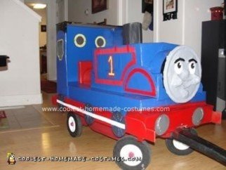Homemade Thomas The Tank and Conductor Costume