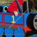 Homemade Thomas the Tank Engine Unique Halloween Costume Idea