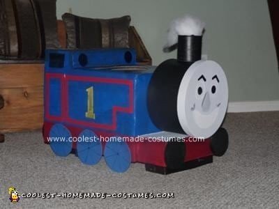 Homemade Thomas The Train Costume