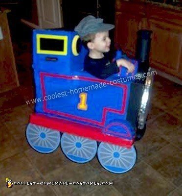 Homemade Thomas The Train Costume