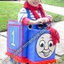 Homemade Thomas the Train Girl Costume