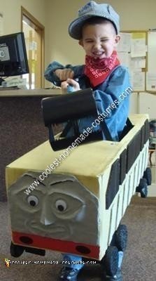 Homemade Thomas the Train's Diesel 10 Halloween Costume Idea