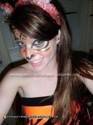 Homemade Tiger Costume