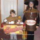 Homemade Tim Horton's Coffee and Box Of Timbits Costumes