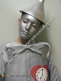 Homemade Tin Man Costume