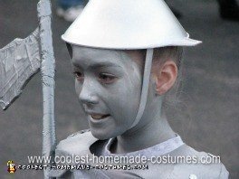 Homemade Tin Man Costume