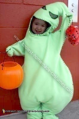 Homemade Toddler Oogie Boogie Halloween Costume