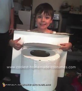 Homemade Toilet Costume