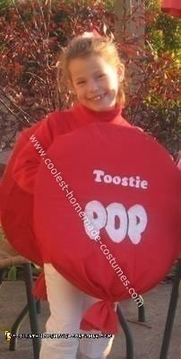 Homemade Toostie Pop Costume